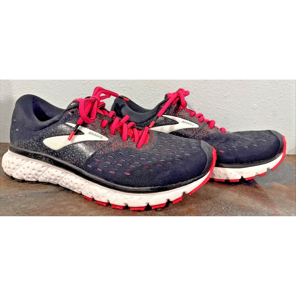 NWB Brooks Glycerin 16 Womens 7.5 B Black Pink Running Shoes 1202781B070